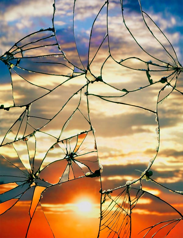 Broken Mirror/Evening Sky - Вечерние небеса в разбитых зеркалах Бинга Райта