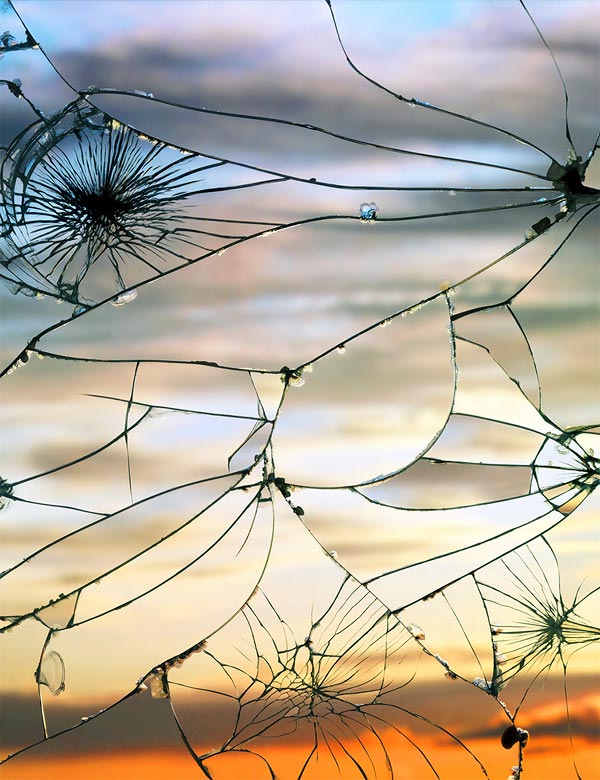 Broken Mirror/Evening Sky - Вечерние небеса в разбитых зеркалах Бинга Райта