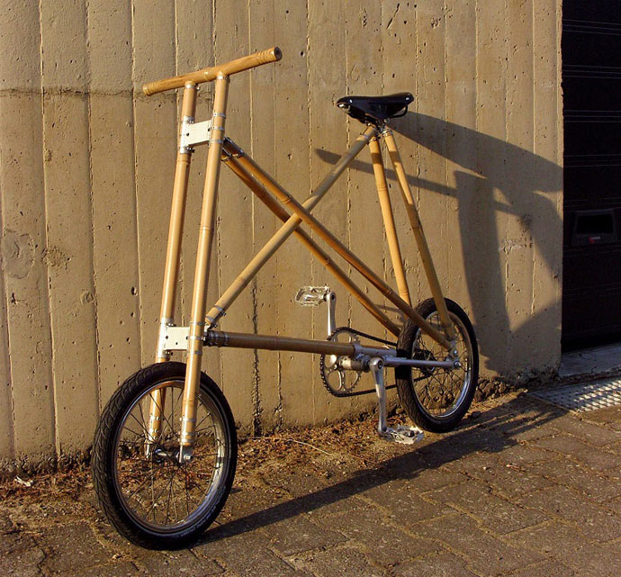 Велосипед из бамбука бельгийского дизайнера Michael Verhaeren