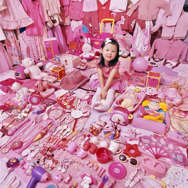Розовое и голубое в проекте фотографа JeongMee Yoon