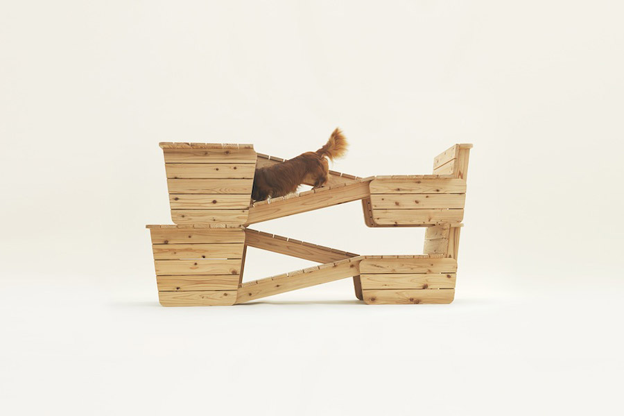Проект Kenya Hara «Архитектура для собак» (Architecture for Dogs)
