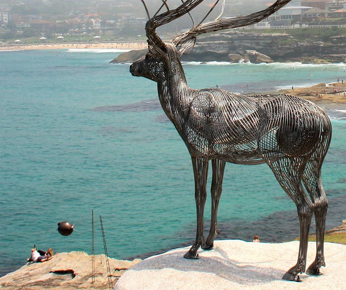 Скульптуры из металла Byeong Doo Moon