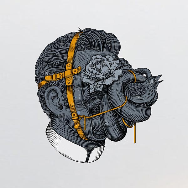Серия «Heads» художника Valentin Leonida