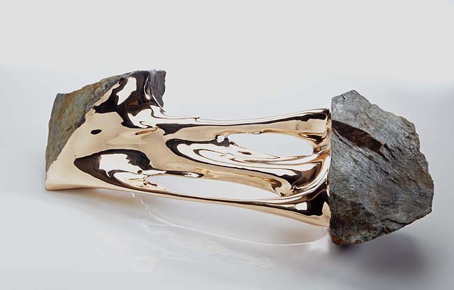 Трансформации скульптора Romain Langlois - камень и бронза