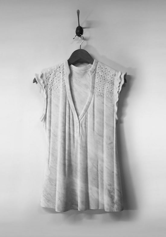 «The Identity Collection» : Платья Alasdair Thomson, высеченные из мрамора