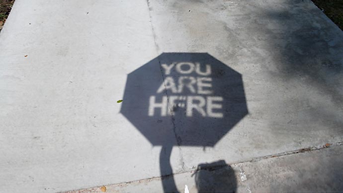 Зонтик «You Are Here» художницы из Сингапура Nadiah Alsagoff
