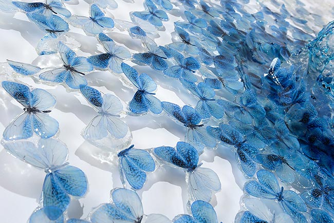 Брызги стекла в необычных работах итальянского художника Annaluigia Boeretto