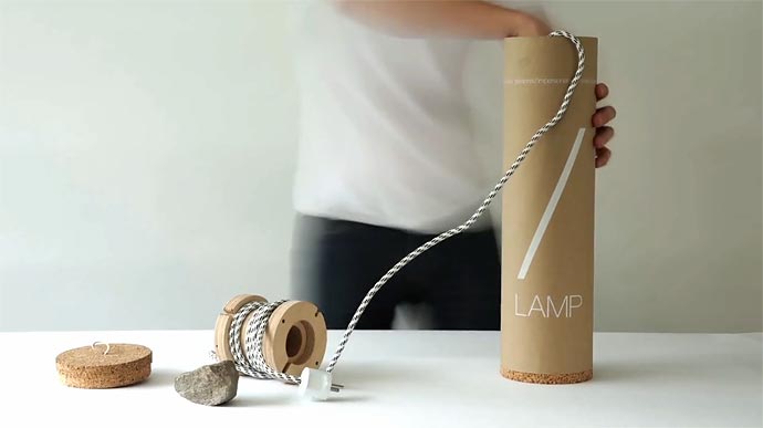 «Slash Lamp» : Разбитая лампа дизайнера Dragos Motica