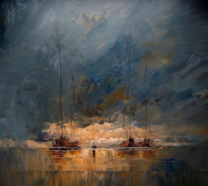 Море на картинах Justyna Kopania
