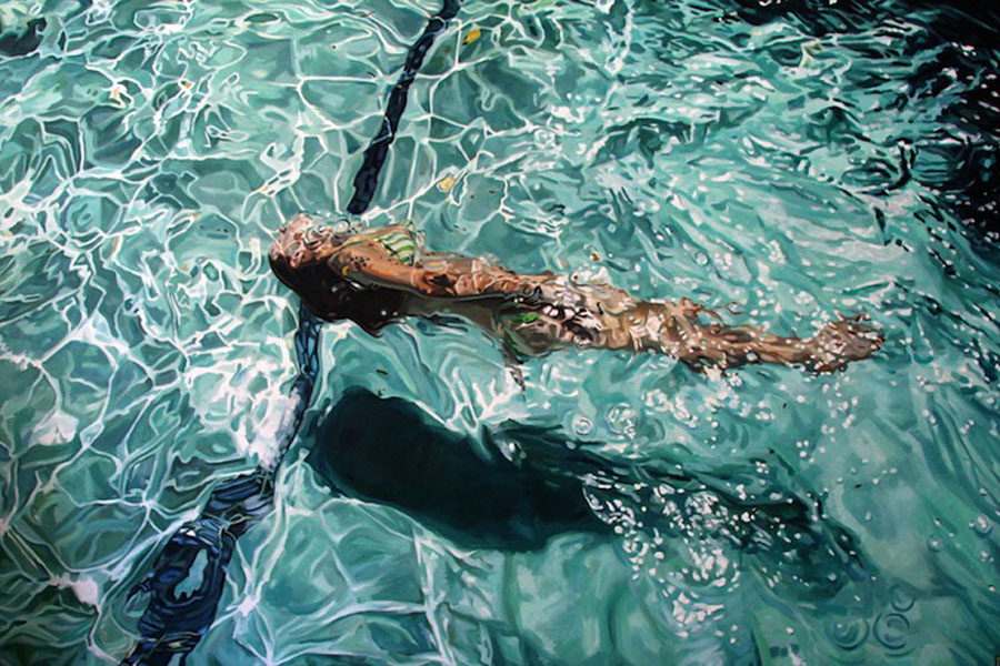 «Плывущие портреты» (Swimming Portraits) Хизер Хортон