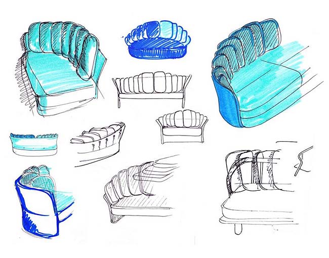 Кресло «Quetzal» французского дизайнера Marc Venot