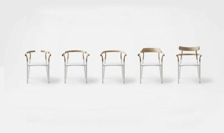 Twig Chair : стул-трансформер японской студии Nendo