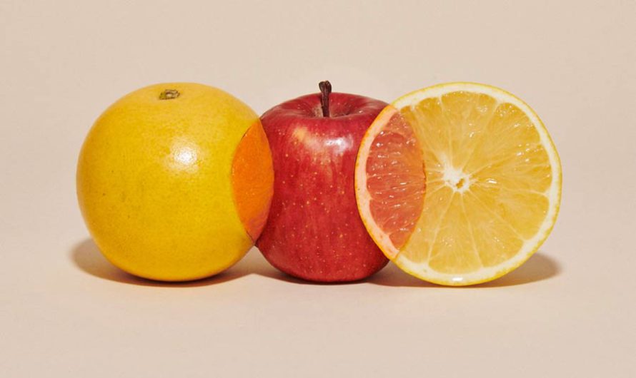 Яблоки и апельсины : Фруктовая конъюнкция Yuni Yoshida