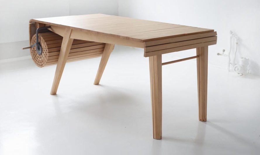Накрыть на всех : Оригинальный стол дизайнера Marcus Voraa