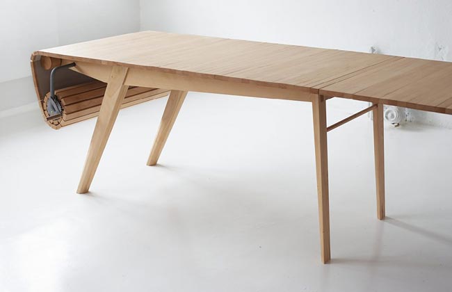 Оригинальный ролл-стол дизайнера Marcus Voraa