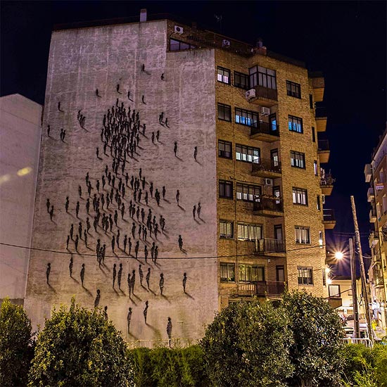 Настенная роспись SUSO33 в Мадриде