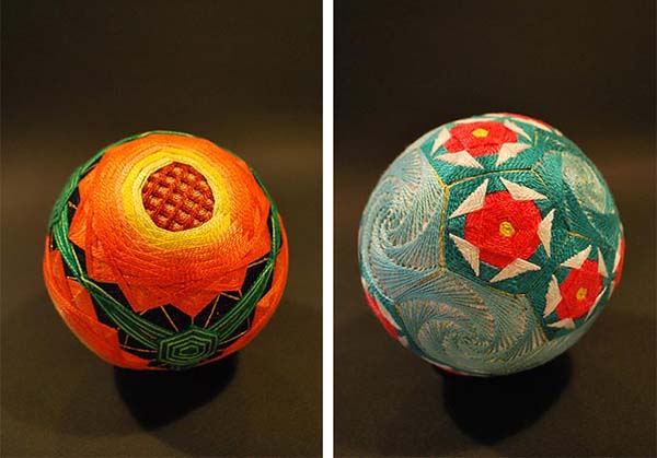 Коллекция японских мячей тэмари на фотографиях Nana Akua