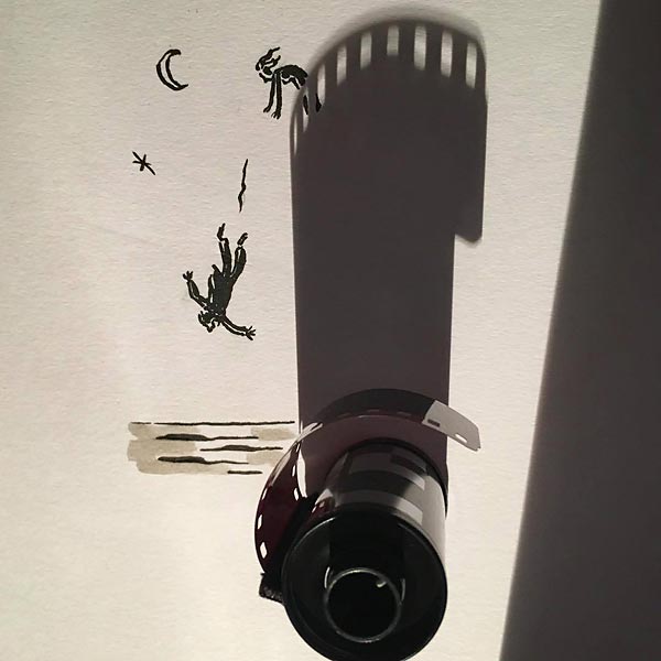 Войти в тень : весёлые рисунки бельгийского иллюстратора Vincent Bal