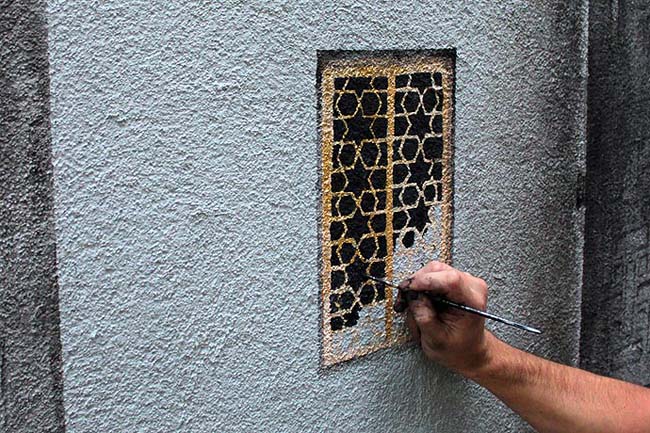 Стрит-арт испанского уличного художника Pejac в Стамбуле, Турция