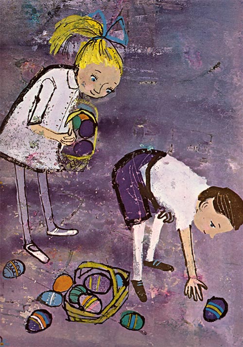 Иллюстрации Алисы и Мартина Провенсес из книги «Что такое цвет?»