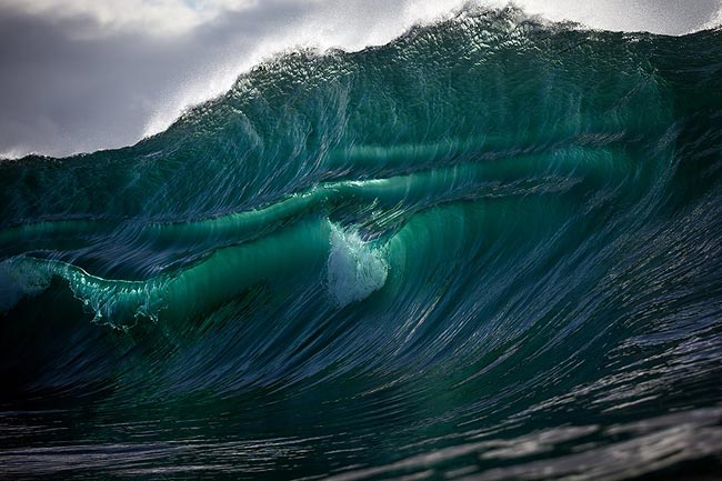 Морские волны на фотографиях Warren Keelan
