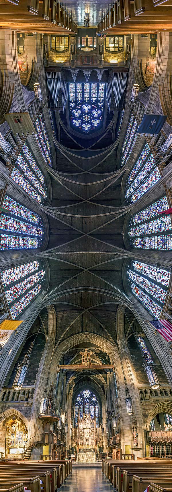 Время соборов : Вертикальные панорамы Richard Silver