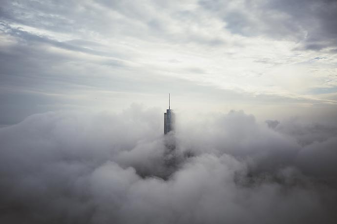 Туманный Чикаго - фотографии Майкла Сэлисбери (Michael Salisbury)