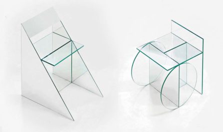 Стеклянная мебель дизайнера Guillermo Santoma