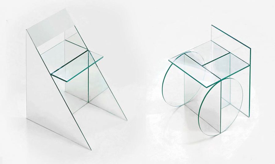Углы падения и отражения : Стеклянная мебель Guillermo Santoma