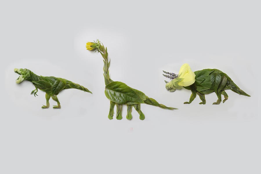 Природа Юрского периода : Динозавры Raku Inoue
