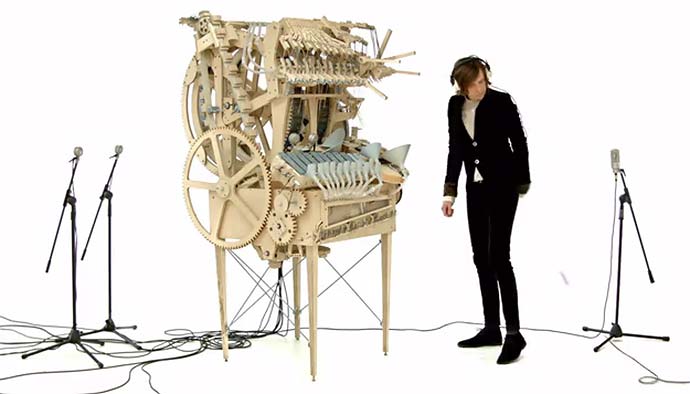«Wintergatan Marble Machine» : Музыкальная шкатулка шведского музыканта Martin Molin